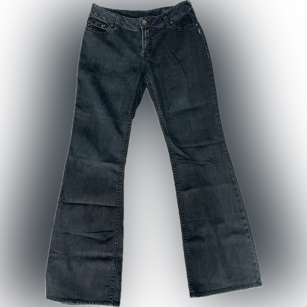 Big and Tall Dark Wash Flare Jeans